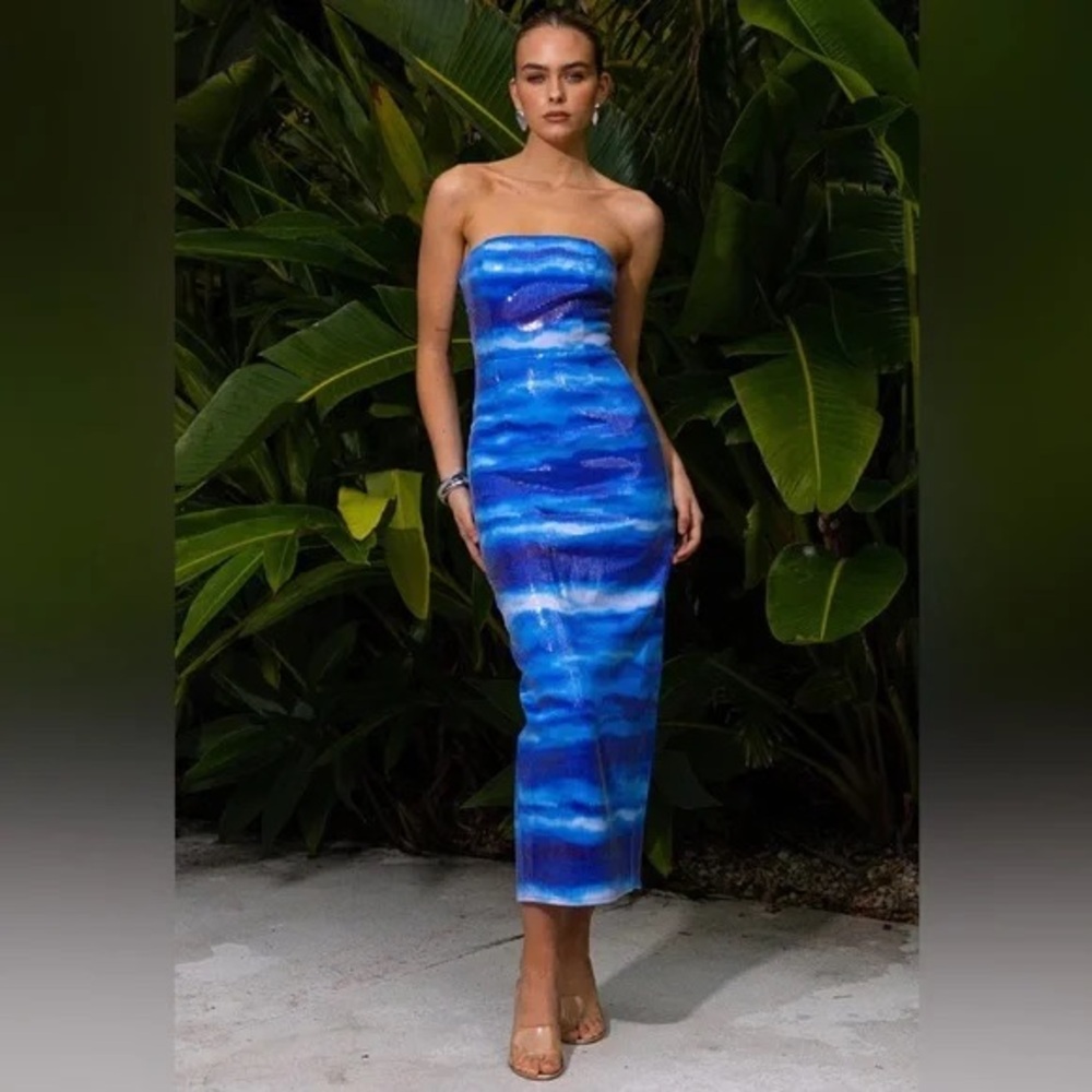 Runaway the Label Malibu sequin dress